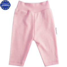 Caleçon - legging pour bébé fille en jersey 100% coton rose
