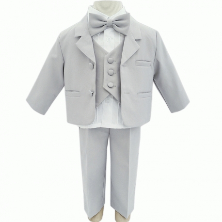 Costume Pour Bebe Garcon En Polyester Gris 5 Pieces Arthur Babystock