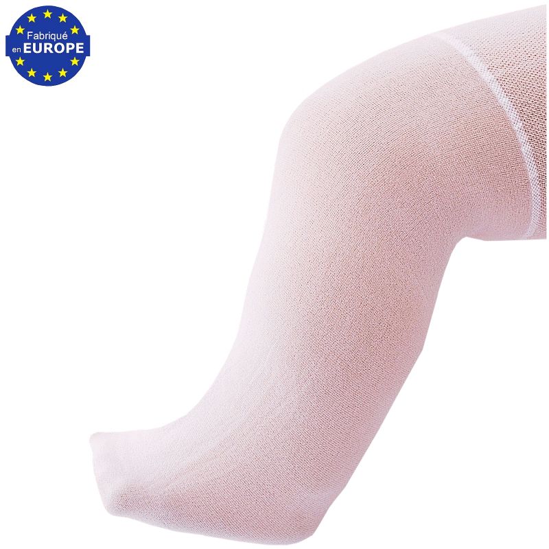 Chaussettes baptême fille blanche avec dentelle