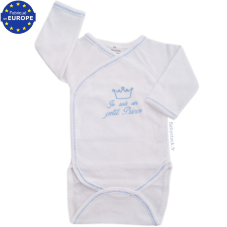 Je Suis Un Petit Prince Parure De Bain Pour Bebe Bleu Serviettes Et Sorties De Bain Le Bain Dwteam In