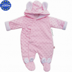 Bonnet rose torsadé Lili Gaufrette occasion - Bébé Fille 12-18