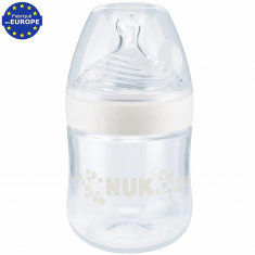 Biberon bébé Nature Sense blanc 150 ml NUK 0-6 mois