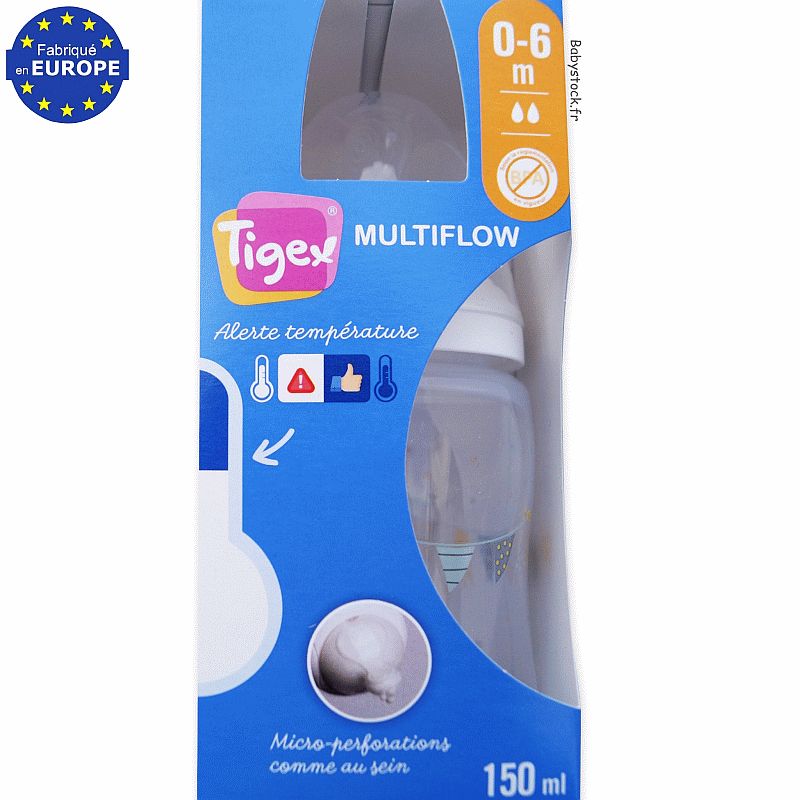 Tigex - Biberon Multiflow Silicone 150 ml