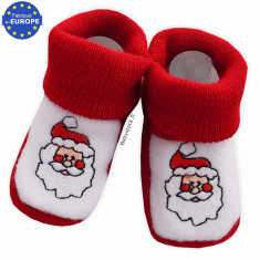 Chaussettes de Noël pour bébé avec un renne > Babystock