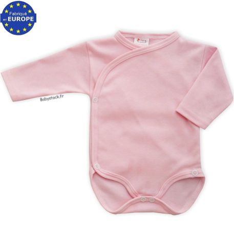 Lot 3 bodies US coton rose fushia bébé fille