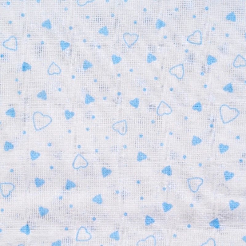 Lange bébé garçon en jersey coton blanc brodé Prince bleu > Babystock