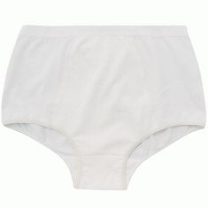 Culotte ventre plat en coton blanc