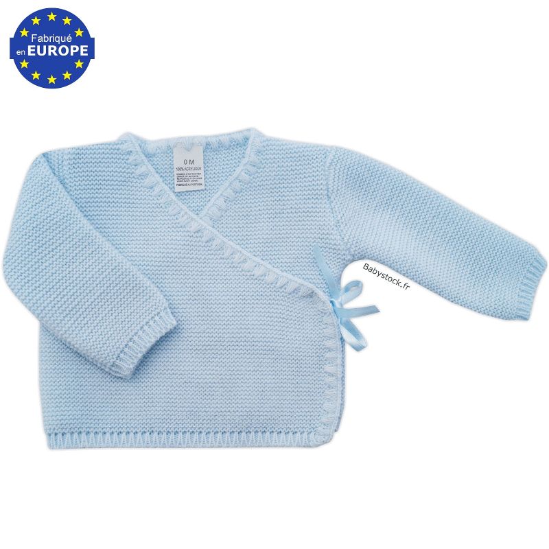 LAYETTE FAIT MAIN BÉBÉ - BRASSIÈRE AMONA NAISSANCE – NINI GARBI