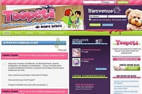 Toopeti, pour créer le blog de bébé !